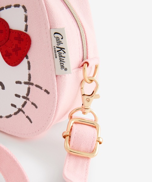 Cath Kidston（キャスキッドソン）の「Cath Kidston × Hello Kitty フェイスキャンバスキッズポシェット（ショルダーバッグ・キッズ・ピンク・FREE）」の8枚目の写真