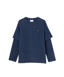 OAO（オーエーオー）の「COTTON DYED LAYERED T-SHIRT（Tシャツ/カットソー）」