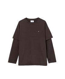 OAO（オーエーオー）の「COTTON DYED LAYERED T-SHIRT（Tシャツ/カットソー）」