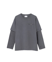 OAO（オーエーオー）の「COTTON DYED LAYERED T-SHIRT（Tシャツ/カットソー）」