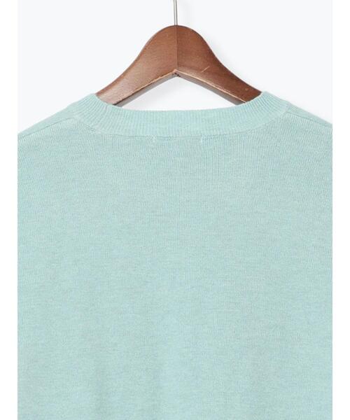 Te chichi TERRASSE(テチチテラス)の「もちもちミラノリブクロップドクルーネックニット(ニット/セーター・レディース・ミント/ベージュ/ピンク/グレー/ブラック・F)」の18枚目の写真