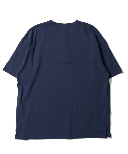Goodwear(グッドウェア)の「【Goodwear/グッドウェア】USAコットン 無地 リラックスフィット ヘンリーネック Tシャツ(Tシャツ/カットソー・メンズ・ブラック/ブラウン/ホワイト/ライトカーキ/チャコールグレー/ネイビー・LARGE/MEDIUM/X-LARGE)」の18枚目の写真