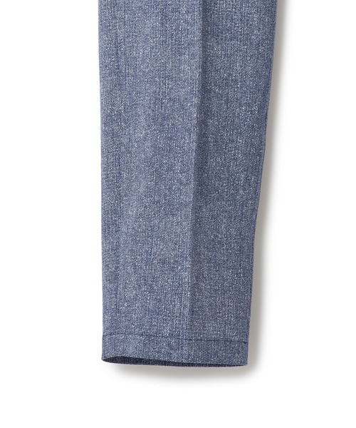 MEN'S BIGI（メンズビギ）の「【ACTIVE TAILOR】Dot Air ヘリンボーン×千鳥格子/デニム柄 セットアップパンツ＜通気性/吸水速乾/ストレッチ＞（スラックス・メンズ・ブラック系その他/ブルー/ブラウン/ネイビー・04/ 03/02/01）」の20枚目の写真