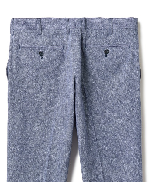 MEN'S BIGI（メンズビギ）の「【ACTIVE TAILOR】Dot Air ヘリンボーン×千鳥格子/デニム柄 セットアップパンツ＜通気性/吸水速乾/ストレッチ＞（スラックス・メンズ・ブラック系その他/ブルー/ブラウン/ネイビー・04/ 03/02/01）」の22枚目の写真