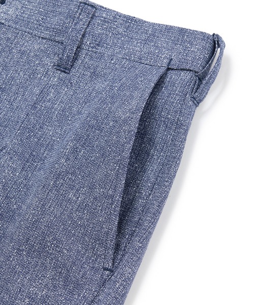 MEN'S BIGI（メンズビギ）の「【ACTIVE TAILOR】Dot Air ヘリンボーン×千鳥格子/デニム柄 セットアップパンツ＜通気性/吸水速乾/ストレッチ＞（スラックス・メンズ・ブラック系その他/ブルー/ブラウン/ネイビー・04/ 03/02/01）」の19枚目の写真