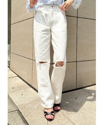 LD Crash straight denim
