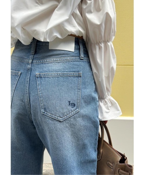 LUDICRUM(ルーディクルム)の「LD Crash straight denim(デニムパンツ・レディース・オフホワイト/ライトブルー・XS/S/M)」の15枚目の写真