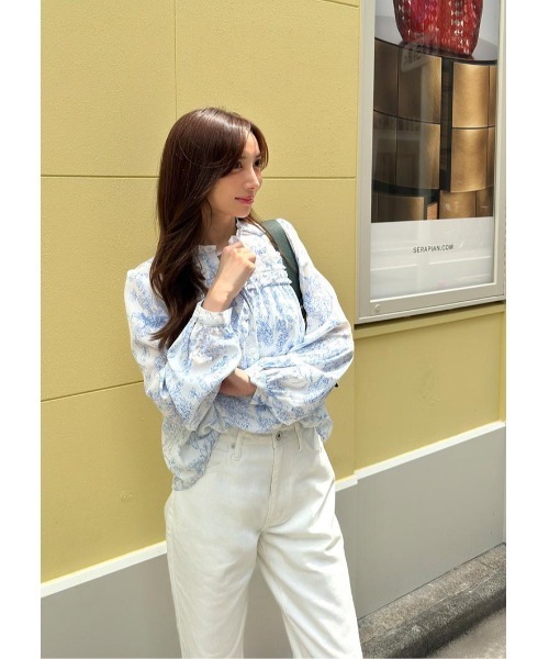 LUDICRUM(ルーディクルム)の「LD Crash straight denim(デニムパンツ・レディース・オフホワイト/ライトブルー・XS/S/M)」の6枚目の写真