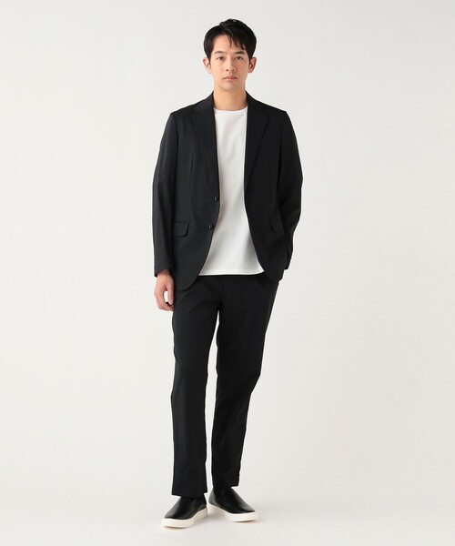 BEAMS HEART(ビームスハート)の「【5/21値下げ】ナイロン ストレッチ ジャケット26SS(セットアップ対応)(テーラードジャケット・メンズ・ブラック/チャコールグレー・LARGE/SMALL/MEDIUM/X-LARGE)」の17枚目の写真