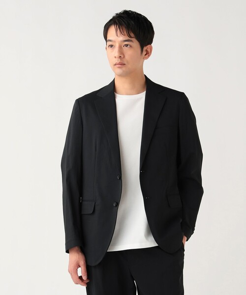 BEAMS HEART(ビームスハート)の「【5/21値下げ】ナイロン ストレッチ ジャケット26SS(セットアップ対応)(テーラードジャケット・メンズ・ブラック/チャコールグレー・LARGE/SMALL/MEDIUM/X-LARGE)」の16枚目の写真