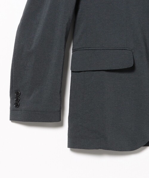 BEAMS HEART(ビームスハート)の「【5/21値下げ】ナイロン ストレッチ ジャケット26SS(セットアップ対応)(テーラードジャケット・メンズ・ブラック/チャコールグレー・LARGE/SMALL/MEDIUM/X-LARGE)」の12枚目の写真