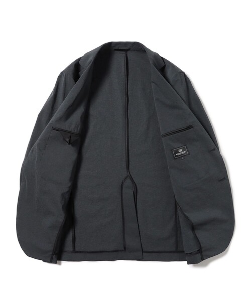BEAMS HEART(ビームスハート)の「【5/21値下げ】ナイロン ストレッチ ジャケット26SS(セットアップ対応)(テーラードジャケット・メンズ・ブラック/チャコールグレー・LARGE/SMALL/MEDIUM/X-LARGE)」の11枚目の写真