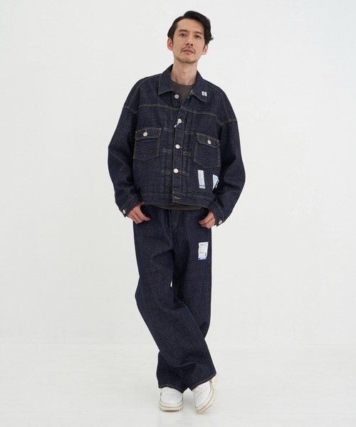 In・stru(men-tal).(インストルメンタル)の「【Maison MIHARAYASUHIRO / メゾンミハラヤスヒロ】ONE WASHED SELVAGE DENIM BAGGY PANTS/in・stru(men-tal).(デニムパンツ・メンズ・インディゴブルー・46/44)」の6枚目の写真