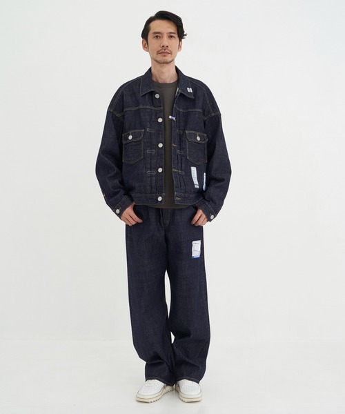 In・stru(men-tal).(インストルメンタル)の「【Maison MIHARAYASUHIRO / メゾンミハラヤスヒロ】ONE WASHED SELVAGE DENIM BAGGY PANTS/in・stru(men-tal).(デニムパンツ・メンズ・インディゴブルー・46/44)」の5枚目の写真