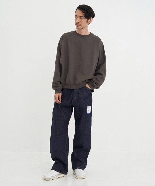 In・stru(men-tal).(インストルメンタル)の「【Maison MIHARAYASUHIRO / メゾンミハラヤスヒロ】ONE WASHED SELVAGE DENIM BAGGY PANTS/in・stru(men-tal).(デニムパンツ・メンズ・インディゴブルー・46/44)」の4枚目の写真