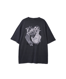 NONFLOOR（ノンフロア）の「セイチーズTシャツウォッシュドチャコール（Tシャツ/カットソー）」