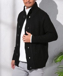 LUXSTYLE（ラグスタイル）の「畦編みニットカーディガン（カーディガン/ボレロ）」