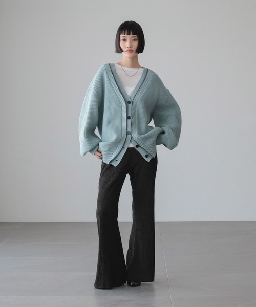 LOWRYS FARM（ローリーズファーム）の「アソートフレアパンツ　 640995（その他パンツ・レディース・アイボリー/ホワイト系その他/ブラック系その他/ブラウン/ブラック・SMALL/MEDIUM）」の22枚目の写真