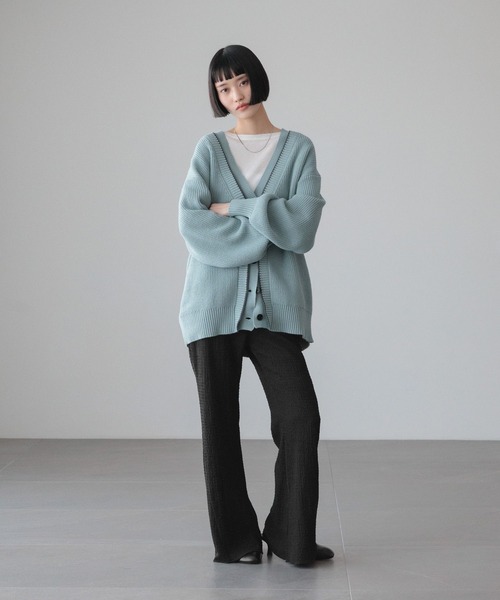 LOWRYS FARM（ローリーズファーム）の「アソートフレアパンツ　 640995（その他パンツ・レディース・アイボリー/ホワイト系その他/ブラック系その他/ブラウン/ブラック・SMALL/MEDIUM）」の21枚目の写真