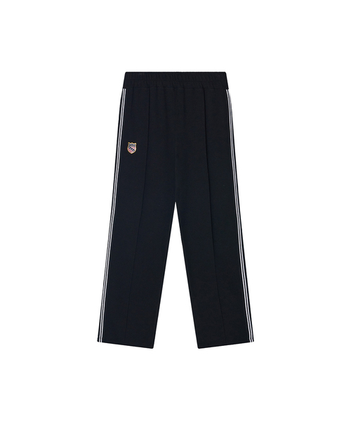 MENASOO(ミナス)の「Waffle Wide Pants_3 Color(スウェットパンツ・レディース・ブラック/ネイビー/レッド・F)」の1枚目の写真