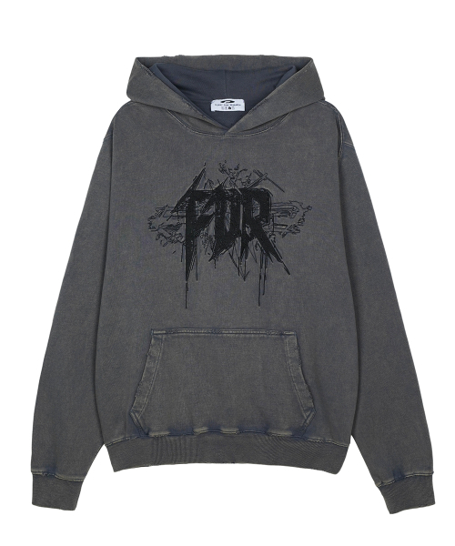 FDR(エフディーアール)の「Thunder Stock All Embo Hoodie Slate Gray(パーカー・メンズ・その他・M/L/S)」の1枚目の写真