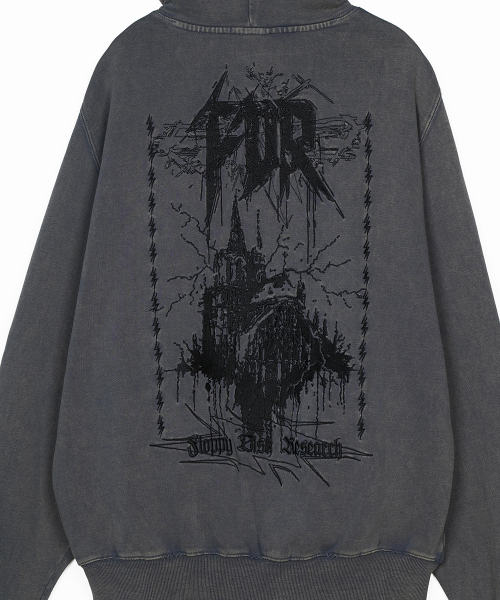 FDR(エフディーアール)の「Thunder Stock All Embo Hoodie Slate Gray(パーカー・メンズ・その他・M/L/S)」の6枚目の写真