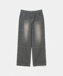 UNIFORM BRIDGE（ユニフォームブリッジ）の「hickory double knee pants 10oz black（デニムパンツ）」