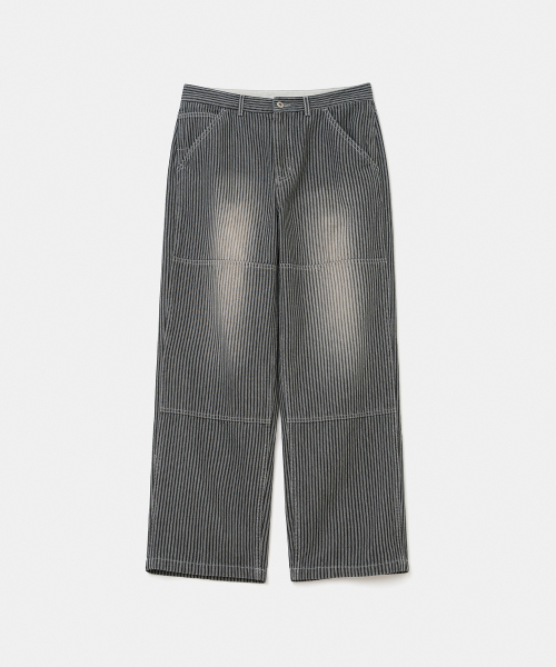 hickory double knee pants 10oz black