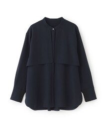 CAST:（キャストコロン）の「【着用しわ軽減/吸水速乾】ガンパッチブラウス（シャツ/ブラウス）」