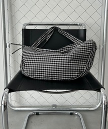 TONER | チェック柄ショルダーバッグ/ロゴプレート付き(ショルダーバッグ)