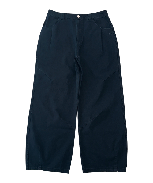 THECOLDESTMOMENT(ザコールデストモーメント)の「TCM washed starfish chino pants (dark navy)(その他パンツ・レディース・その他・S/M/L)」の3枚目の写真