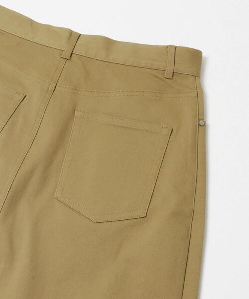 ITEMS URBANRESEARCH（アイテムズ アーバンリサーチ）の「ストレッチチノスカート（スカート・レディース・ライトベージュ/ネイビー/キャメル・MEDIUM/SMALL）」の9枚目の写真