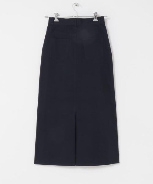 ITEMS URBANRESEARCH（アイテムズ アーバンリサーチ）の「『イージーケア』ストレッチチノスカート(楽着シリーズ)（スカート・レディース・ライトベージュ/ネイビー/キャメル・MEDIUM/SMALL）」の15枚目の写真