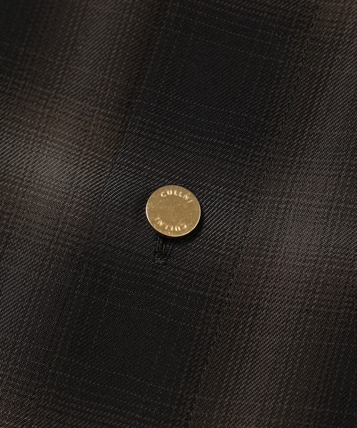 CULLNI(クルニ)の「Ombre Check Chin Tab Long Sleeve Shirt(シャツ/ブラウス・メンズ・ブラック/グレー・0/1/2)」の13枚目の写真