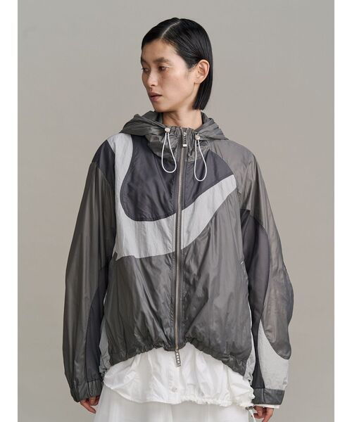 WAVE PATCHWORK WINDBREAKER / ウェーブパッチワークウインド