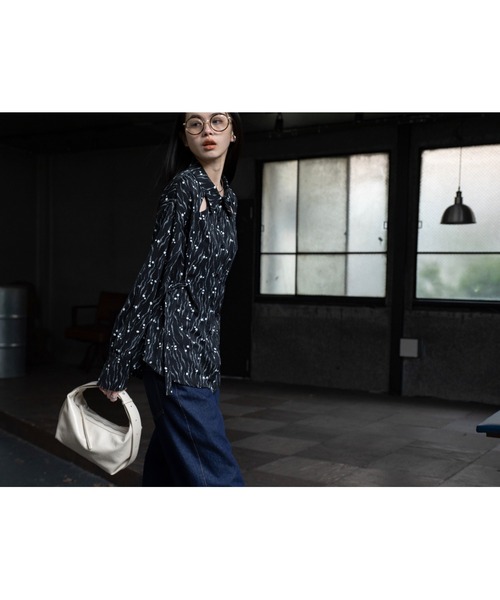 VACANCY（ヴァカンシー）の「デイリーソフトワンハンドルバッグ/ショルダーバッグ（ショルダーバッグ・レディース・アイボリー/ブラック/ライトブルー・FREE）」の20枚目の写真