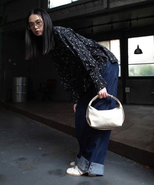 VACANCY（ヴァカンシー）の「デイリーソフトワンハンドルバッグ/ショルダーバッグ（ショルダーバッグ・レディース・アイボリー/ブラック/ライトブルー・FREE）」の22枚目の写真