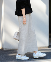 FRAMeWORK（フレームワーク）の「≪手洗い可   ≫コットンリブスカート（スカート）」