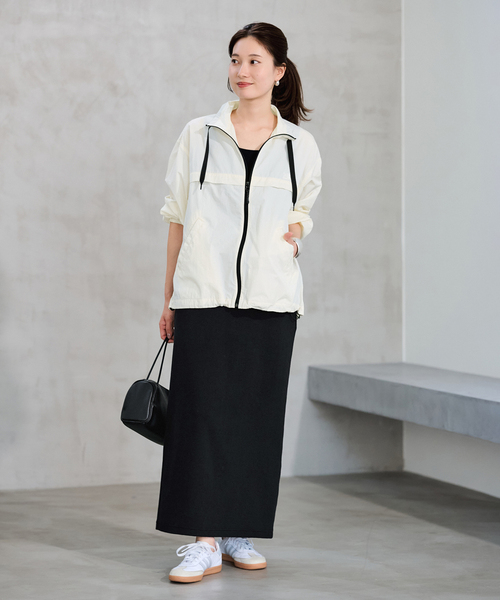 FRAMeWORK（フレームワーク）の「≪手洗い可≫コットンリブスカート（スカート・レディース・ブラック/グレー/ブルー・36/38）」の18枚目の写真