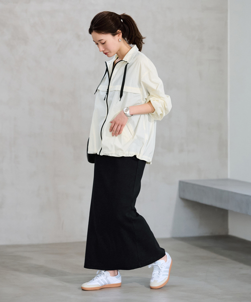 FRAMeWORK（フレームワーク）の「≪手洗い可≫コットンリブスカート（スカート・レディース・ブラック/グレー/ブルー・36/38）」の19枚目の写真