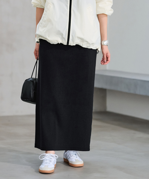 FRAMeWORK（フレームワーク）の「≪手洗い可≫コットンリブスカート（スカート・レディース・ブラック/グレー/ブルー・36/38）」の22枚目の写真