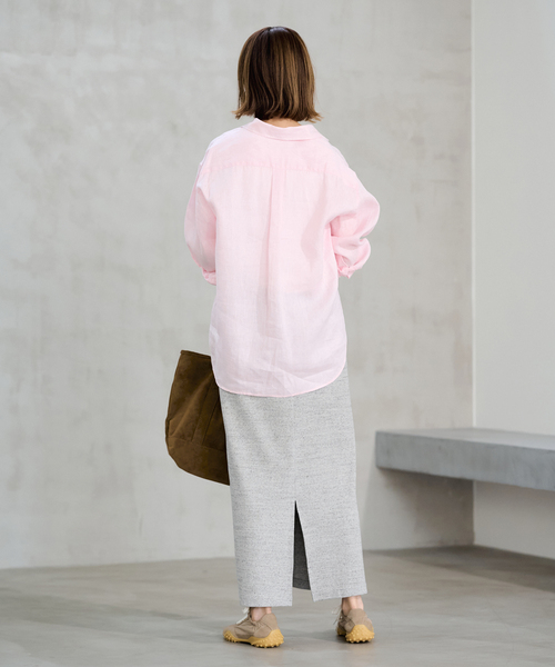 FRAMeWORK(フレームワーク)の「≪手洗い可 / ≫コットンリブスカート(スカート・レディース・ブラック/グレー/ブルー・36/38)」の20枚目の写真