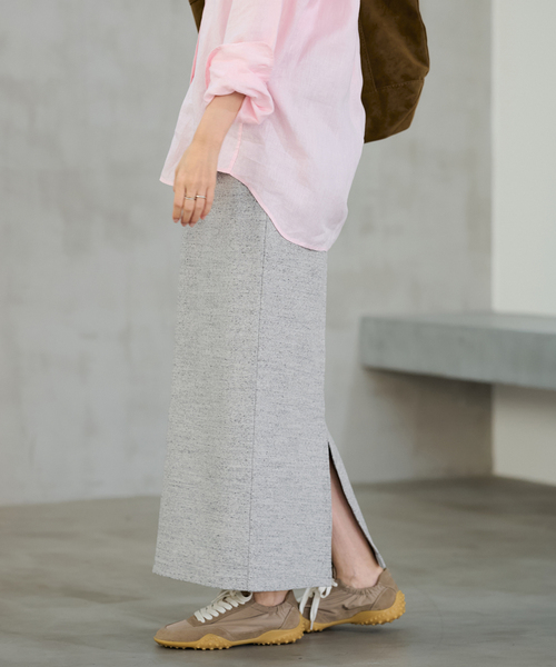 FRAMeWORK(フレームワーク)の「≪手洗い可 / ≫コットンリブスカート(スカート・レディース・ブラック/グレー/ブルー・36/38)」の22枚目の写真