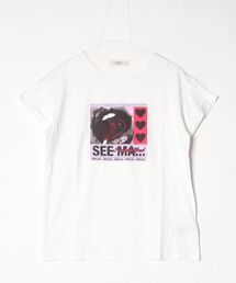 コットンジャージーPOP ART Tシャツ