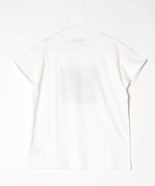 REPLAY(リプレイ)の「コットンジャージーPOP ART Tシャツ(Tシャツ/カットソー・レディース・オフホワイト/ピンク・SMALL/X-SMALL)」の3枚目の写真