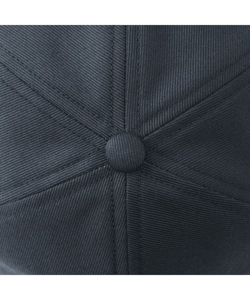 無印良品(ムジルシリョウヒン)の「UVカットコットンツイルキャップ(キャップ・レディース・ブラック/ブラウン系/ベージュ/ネイビー・55-59cm)」の8枚目の写真