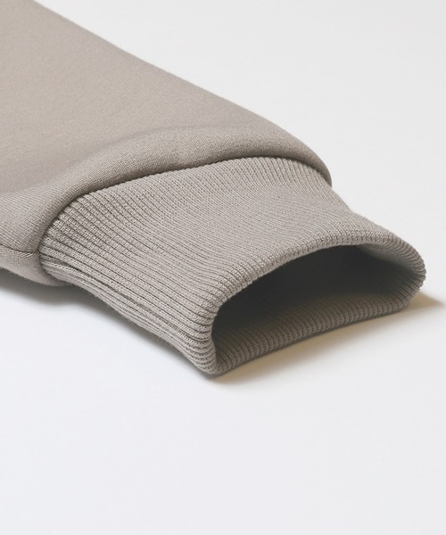 coca(coca)(コカ)の「ソフトジャージーワイドトレーナー(スウェット・メンズ・チャコール/グレイッシュベージュ・XL/S/M/L)」の16枚目の写真