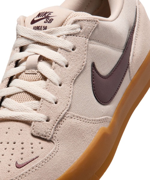 NIKE SB(ナイキエスビー)の「NIKE SB/ナイキエスビー NIKE SB FORCE 58 フォース58 DV5477(スニーカー・メンズ・クリーム・27.0cm/28.0cm/26.0cm/26.5cm/27.5cm)」の7枚目の写真