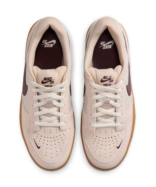 NIKE SB(ナイキエスビー)の「NIKE SB/ナイキエスビー NIKE SB FORCE 58 フォース58 DV5477(スニーカー・メンズ・クリーム・27.0cm/28.0cm/26.0cm/26.5cm/27.5cm)」の5枚目の写真