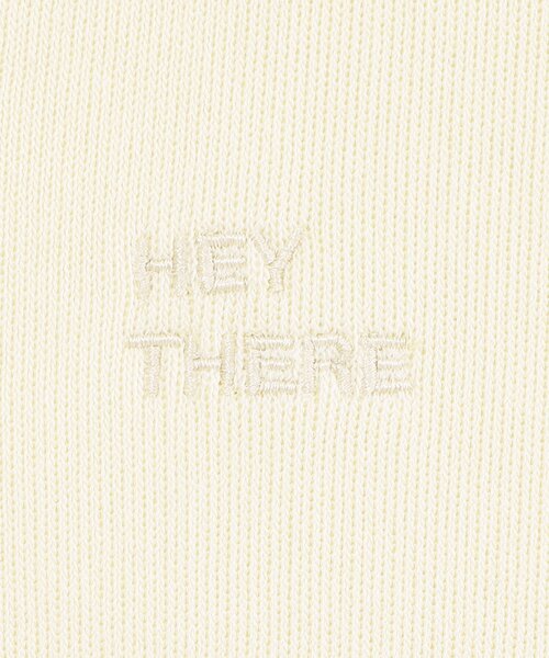 OPAQUE.CLIP(オペークドットクリップ)の「ハーフZIP刺繍ロゴニット【洗濯機OK】(ニット/セーター・レディース・オフホワイト/ネイビー/ライトグリーン・00)」の7枚目の写真